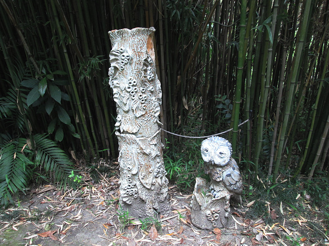 Totem's Owl, by Sylvain Bongard.