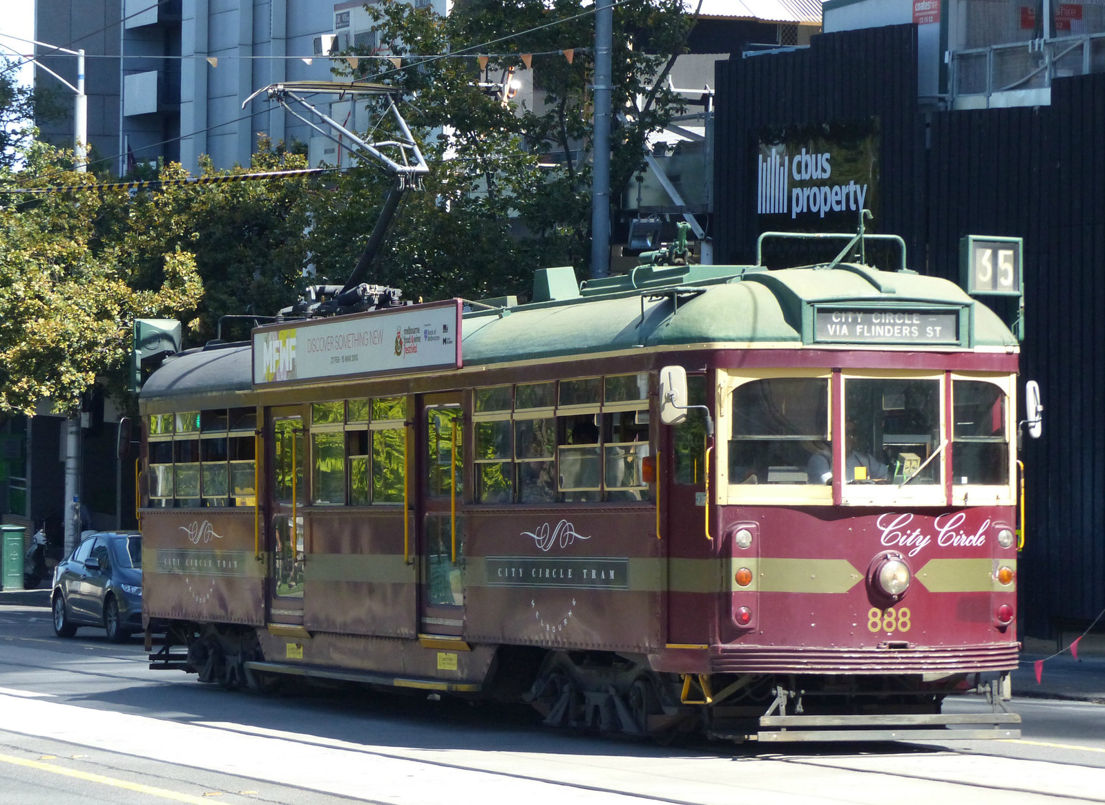 Yarra Trams 888 - 4 March 2015