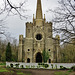 abney park cemetery chapel, stoke newington, london, by william hosking 1840