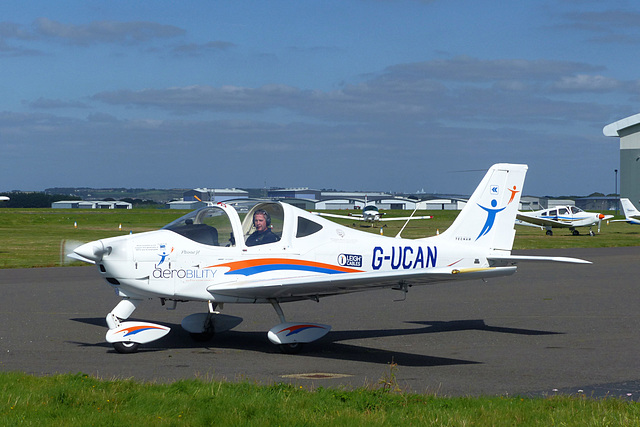 G-UCAN at Solent Airport - 26 August 2021