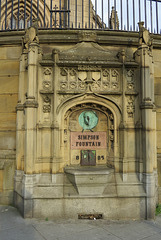 simpson fountain, pierhead, liverpool