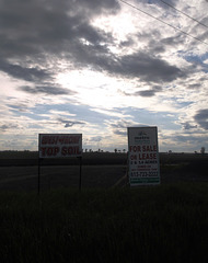 Top soil sign