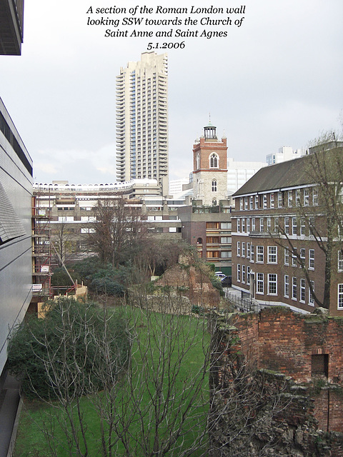 Roman London Wall 5 1 2006