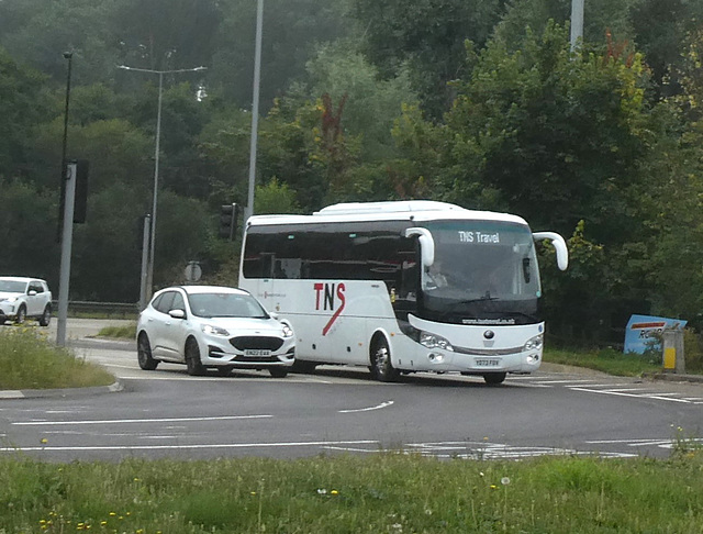 TNS Travel YD73 FOV at Fiveways, Barton Mills - 3 Aug 2024 (P1180934)