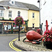 Kinsale's Market place, street scenery