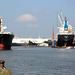 Hafenbild Bremerhaven