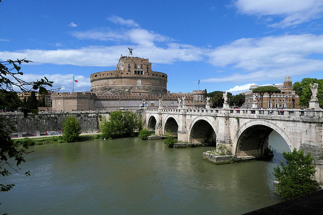 Ponte Sant'Angelo vor der Engelsburg (PiP)