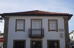 House where the poet Trindade Coelho was born in 1861.