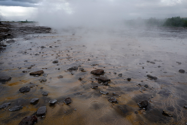 Geysir, Strokkur, water