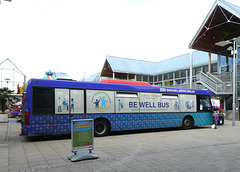 NHS Exhibition Bus in Bury St. Edmunds - 20 Aug 2024 (P1190299)