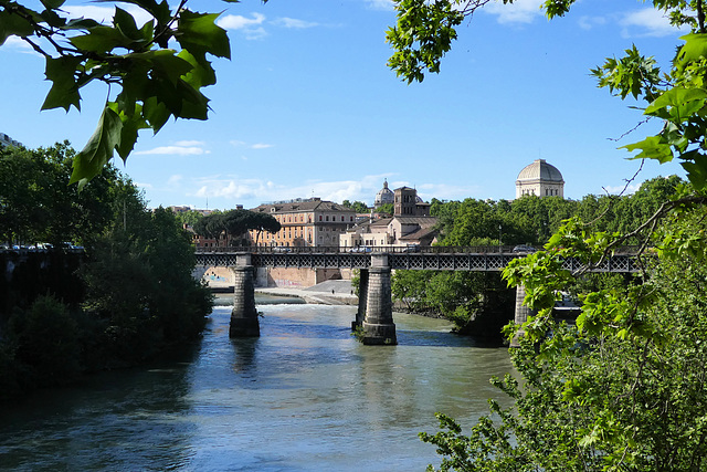 HFF von der Ponte Palatino in Rom (PiP)