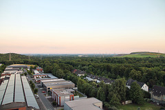 Aussicht vom Doppelbockgerüst Schacht 7 (Zeche Ewald 1/2/7, Herten) / 28.06.2025