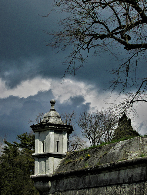 Moody skies...