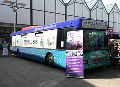 NHS Exhibition Bus in Bury St. Edmunds - 20 Aug 2024 (P1190294)