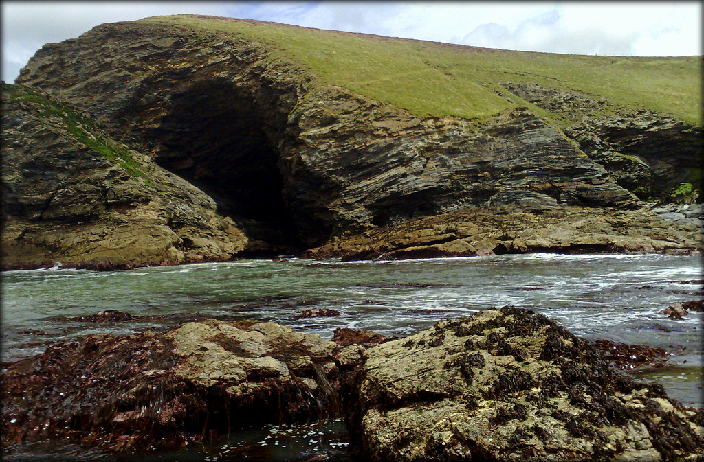 Porthcadjack at low tide