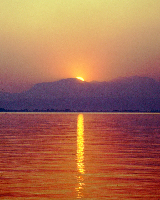 Sunset at Lago di Garda