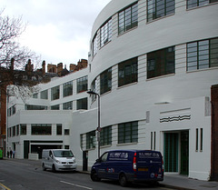 London: former Daimler Hire garage, Herbrand Street, Holborn 2014-03-18