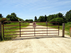 Back entrance to the nature center