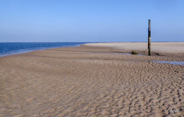 Findhorn Beach at low tide