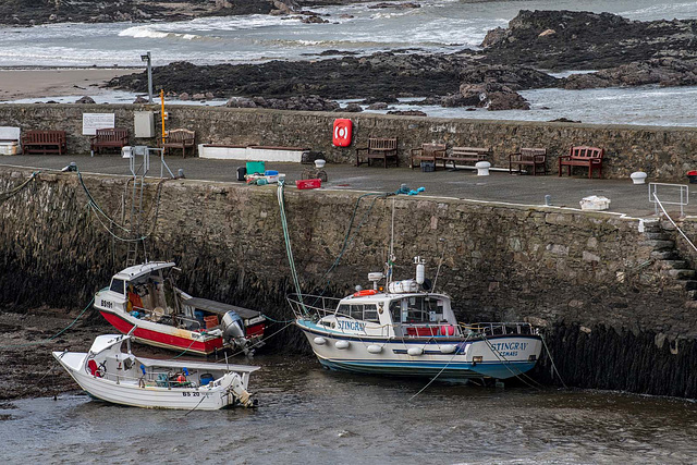Cemaes bay harbour, Anglesey