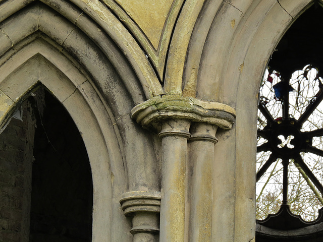 abney park cemetery chapel, stoke newington, london, by william hosking 1840