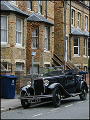 vintage Austin car