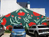 Carnations mural.