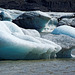 Eisformationen auf dem Gletscherrandsee (© Buelipix)