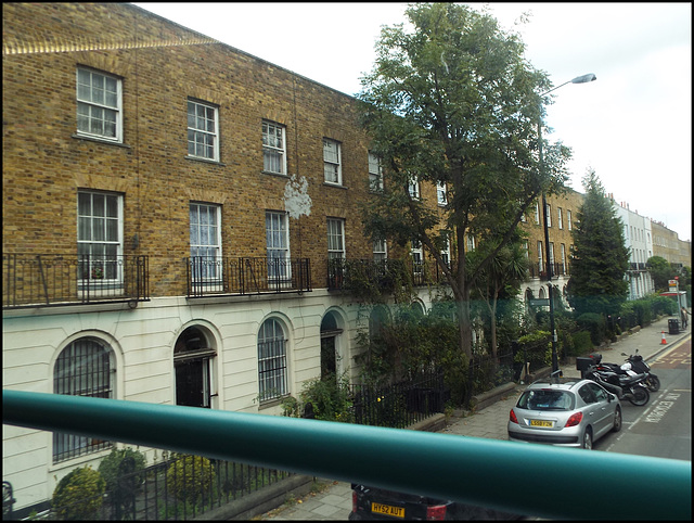 flat-roofed Islington terrace