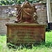 leckhampstead c19 church, berks, cast iron gravestone