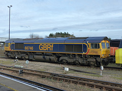 66746 at Eastleigh - 27 January 2015