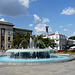 Ruse- Fountain and Courthouse in Liberation Square