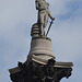 London, Statue of Admiral Nelson on Top of the Column