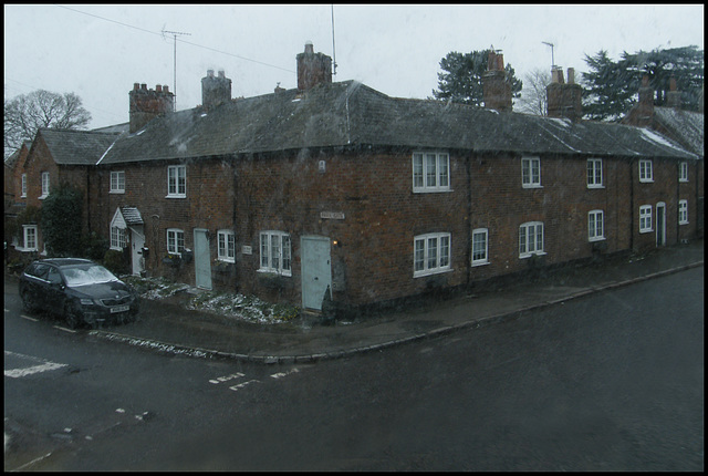 terraced cottages at Wing