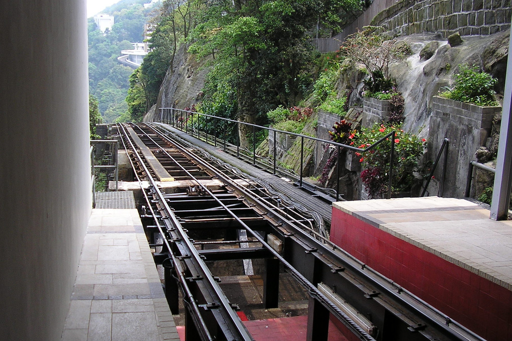 The Peak Tram Tracks