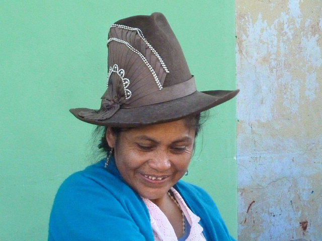 Another hat, another smile