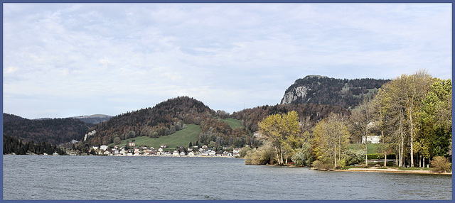 Lac de Joux (CH) 20 octobre 2014.