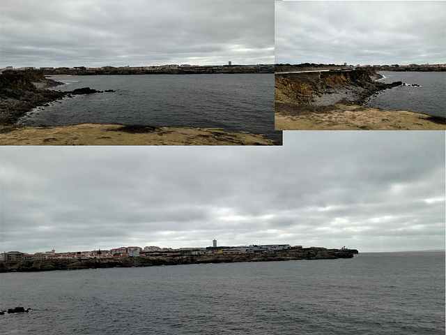 Peniche seen from Papôa