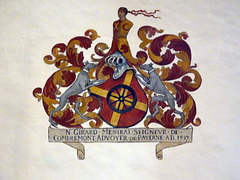Wappen in der Kirche Notre-Dame in Payerne