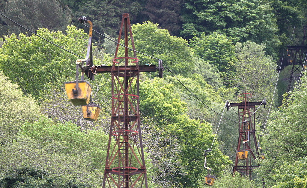 Claughton ropeway