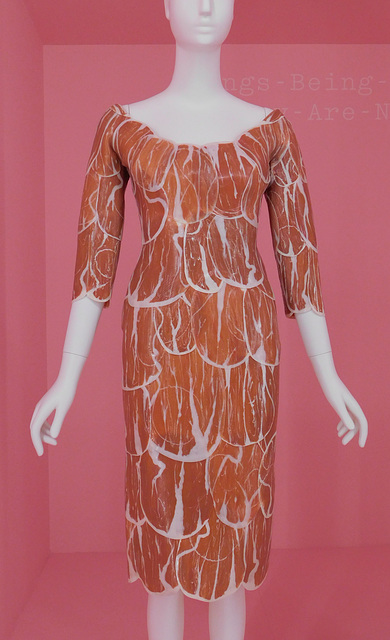 Dress by Jeremy Scott in the Metropolitan Museum of Art, August 2019
