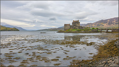 Eilean Donan Castle from the southeast.