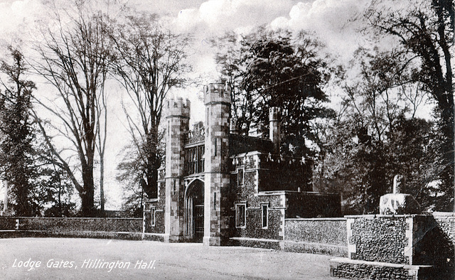 Hillington Hall, Norfolk - Gate Lodge