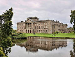 Lyme Park - reflection lake.