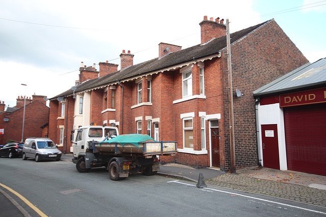 Terraced Houses, Leek, Staffordshire