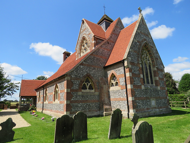 leckhampstead c19 church, berks, 1859 by teulon (21)