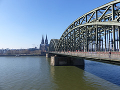 Der Dom und die Hohenzollernbrücke