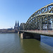 Der Dom und die Hohenzollernbrücke