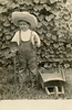 Little Farmer Boy with Wheelbarrow, Lancaster, Pa.