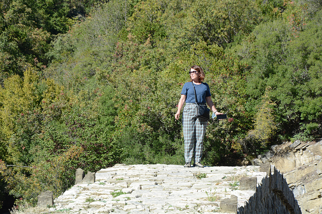 Albania, Standing on the Top of the Kadiut Bridge